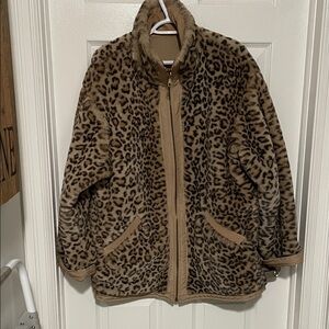 Leopard Print Womens Jacket